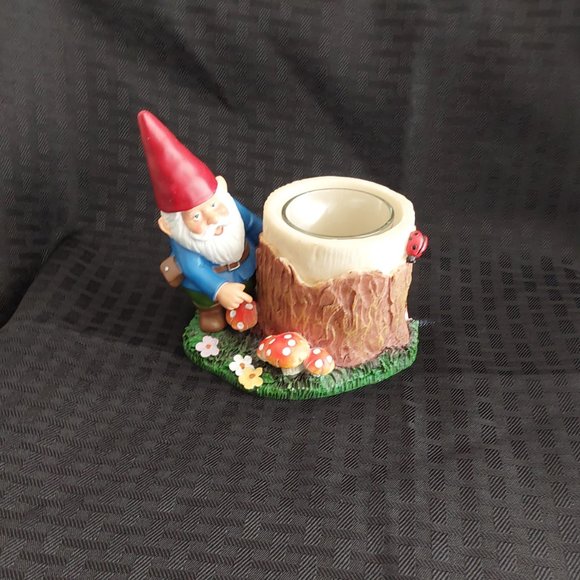 Yankee Candle Vintage Gnome Votive Candle Holder - Picture 3 of 7
